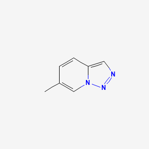 molecular formula C7H7N3 B12827272 6-Methyl-[1,2,3]triazolo[1,5-a]pyridine 