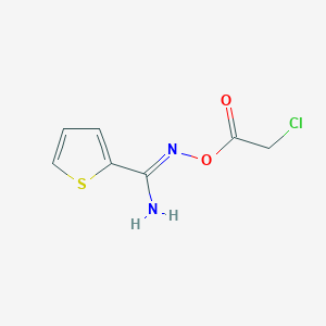 N'-(2-Chloroacetoxy)thiophene-2-carboximidamide