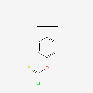 molecular formula C11H13ClOS B12827342 4-tert-Butylphenyl chlorothioformate CAS No. 22857-48-3