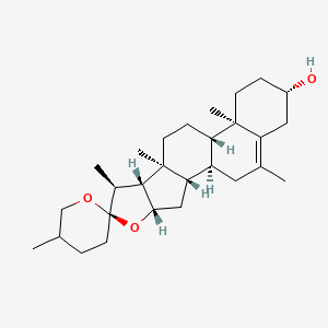 molecular formula C28H44O3 B12827349 6-Methyldiosgenin 