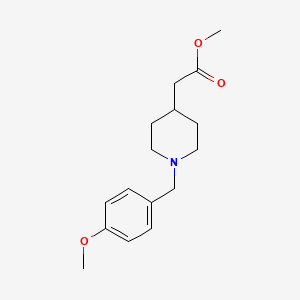 Methyl 2-(1-(4-methoxybenzyl)piperidin-4-yl)acetate