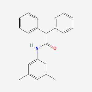 molecular formula C22H21NO B12827397 N-(3,5-dimethylphenyl)-2,2-diphenylacetamide 