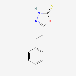 molecular formula C10H10N2OS B1282743 5-(2-苯乙基)-1,3,4-噁二唑-2-硫醇 CAS No. 93073-40-6