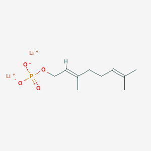 (E)-Lithium 3,7-dimethylocta-2,6-dien-1-yl phosphate