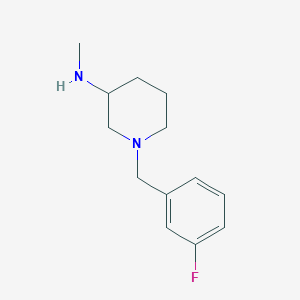 1-(3-Fluorobenzyl)-N-methylpiperidin-3-amine