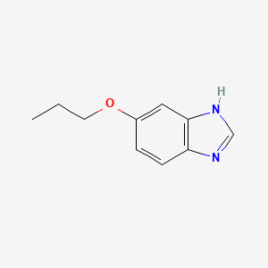 molecular formula C10H12N2O B12827513 6-Propoxy-1H-benzo[d]imidazole 