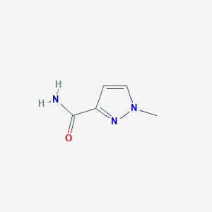 molecular formula C5H7N3O B1282752 1-甲基-1H-吡唑-3-甲酰胺 CAS No. 89179-62-4