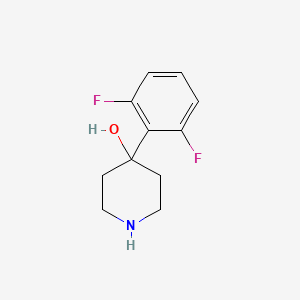 4-(2,6-Difluorophenyl)piperidin-4-ol