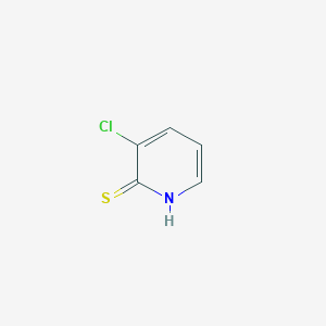 molecular formula C5H4ClNS B1282760 3-氯吡啶-2-硫醇 CAS No. 5897-94-9