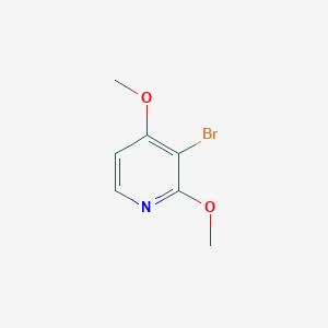 molecular formula C7H8BrNO2 B1282763 3-溴-2,4-二甲氧基吡啶 CAS No. 96246-00-3
