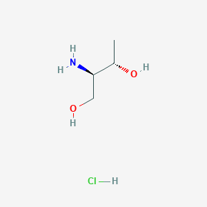 molecular formula C4H12ClNO2 B12827672 (2R,3S)-2-Aminobutane-1,3-diol hydrochloride 