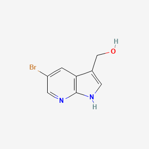 (5-bromo-1H-pyrrolo[2,3-b]pyridin-3-yl)methanol