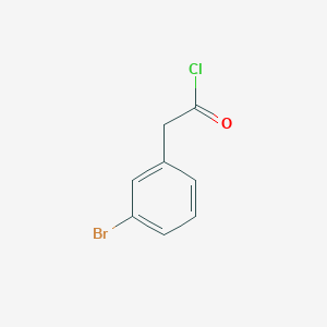 molecular formula C8H6BrClO B1282770 3-溴苯乙酰氯 CAS No. 98288-51-8