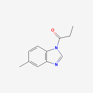 1-(5-Methyl-1H-benzo[d]imidazol-1-yl)propan-1-one