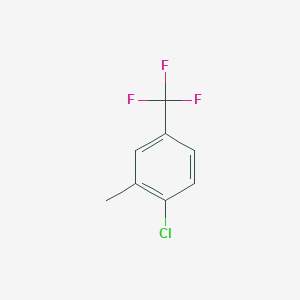 molecular formula C8H6ClF3 B1282775 1-氯-2-甲基-4-(三氟甲基)苯 CAS No. 97399-46-7