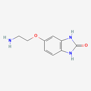 5-(2-aminoethoxy)-1H-benzo[d]imidazol-2(3H)-one