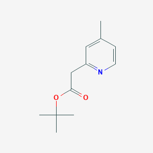 tert-Butyl 2-(4-methylpyridin-2-yl)acetate