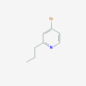 molecular formula C8H10BrN B1282785 4-Bromo-2-propylpyridine CAS No. 98420-99-6