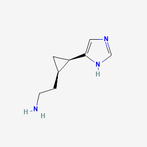 2-((1R,2R)-2-(1H-Imidazol-5-yl)cyclopropyl)ethanamine