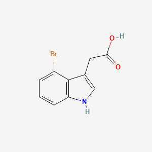molecular formula C10H8BrNO2 B1282788 2-(4-Bromo-1H-indol-3-yl)acetic acid CAS No. 89245-41-0