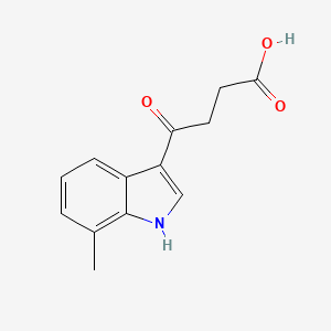 4-(7-Methyl-1H-indol-3-yl)-4-oxobutanoic acid