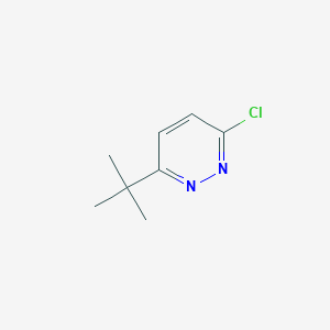 molecular formula C8H11ClN2 B1282790 3-叔丁基-6-氯吡啶嗪 CAS No. 41144-46-1