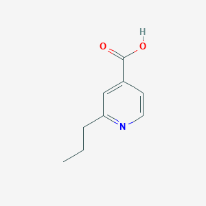 molecular formula C9H11NO2 B1282791 2-Propylisonicotinic acid CAS No. 57663-82-8