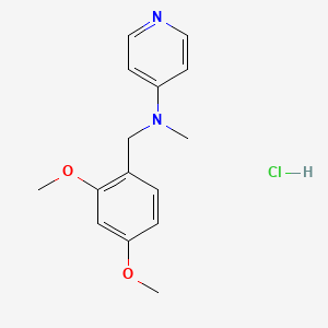 N-(2,4-Dimethoxybenzyl)-N-methylpyridin-4-amine hydrochloride