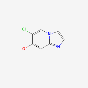 6-Chloro-7-methoxyimidazo[1,2-a]pyridine