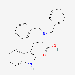 molecular formula C25H24N2O2 B12828021 NA,Na-dibenzyl-L-tryptophan 