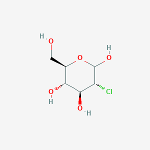 molecular formula C6H11ClO5 B12828056 (3R,4S,5S,6R)-3-Chloro-6-(hydroxymethyl)tetrahydro-2h-pyran-2,4,5-triol 