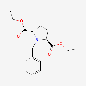 diethyl (2S,5S)-1-benzylpyrrolidine-2,5-dicarboxylate