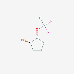 1-Bromo-2-(trifluoromethoxy)cyclopentane