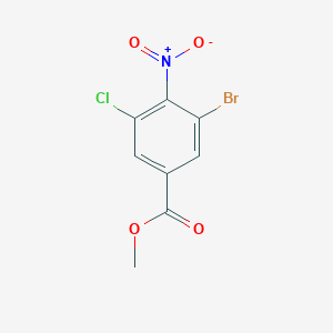 Methyl 3-bromo-5-chloro-4-nitrobenzoate