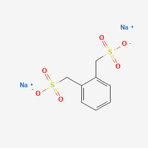 molecular formula C8H8Na2O6S2 B1282818 1,2-苯二甲磺酸二钠盐 CAS No. 97187-28-5