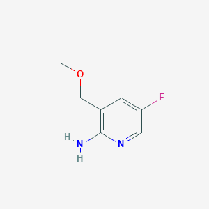 5-Fluoro-3-(methoxymethyl)pyridin-2-amine