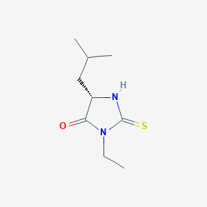 (S)-3-Ethyl-5-isobutyl-2-thioxoimidazolidin-4-one