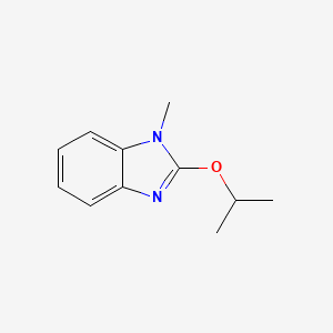 molecular formula C11H14N2O B12828297 2-Isopropoxy-1-methyl-1H-benzo[d]imidazole 