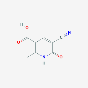 B1282832 5-Cyano-2-methyl-6-oxo-1,6-dihydropyridine-3-carboxylic acid CAS No. 101184-51-4