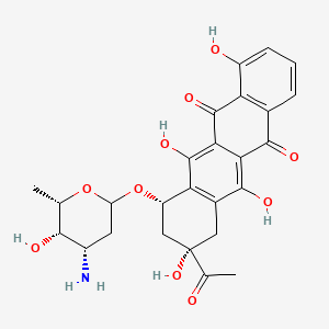 molecular formula C26H27NO10 B12828328 Karminomitsin 