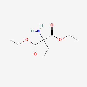 molecular formula C9H17NO4 B12828346 Diethyl 2-amino-2-ethylmalonate 