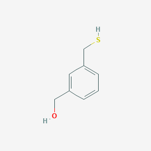 molecular formula C8H10OS B12828357 (3-(Mercaptomethyl)phenyl)methanol 