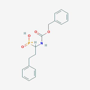 (1-(((Benzyloxy)carbonyl)amino)-3-phenylpropyl)phosphinic acid