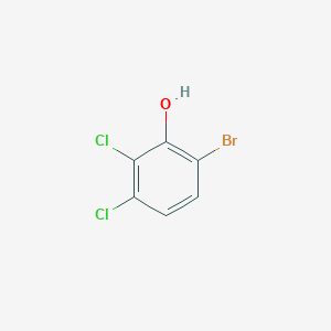 molecular formula C6H3BrCl2O B1282844 6-Bromo-2,3-dichlorophenol CAS No. 1940-45-0