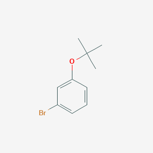 molecular formula C10H13BrO B1282847 苯，1-溴-3-(1,1-二甲基乙氧基)- CAS No. 99376-83-7
