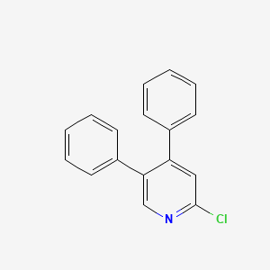 molecular formula C17H12ClN B12828470 2-Chloro-4,5-diphenylpyridine 