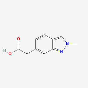 2-(2-Methyl-2H-indazol-6-yl)acetic acid