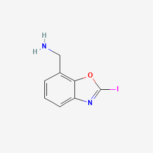 (2-Iodobenzo[d]oxazol-7-yl)methanamine