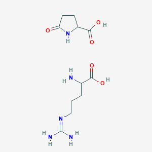 molecular formula C11H21N5O5 B12828565 Arg-pyr 