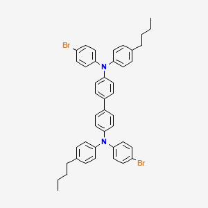 N4,N4'-bis(4-bromophenyl)-N4,N4'-bis(4-butylphenyl)-[1,1'-biphenyl]-4,4'-diamine